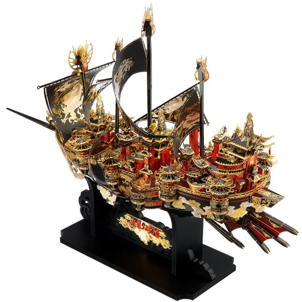 3D Metalli Pulma TUULI BREAKER Sky Ship Mall  Kits DIY Jigsaw Lelu