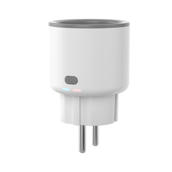 Wifi Smart Plug 16A Current Smart Socket Med Energy Overvåking Fjernkontroll Kontroll Timer
