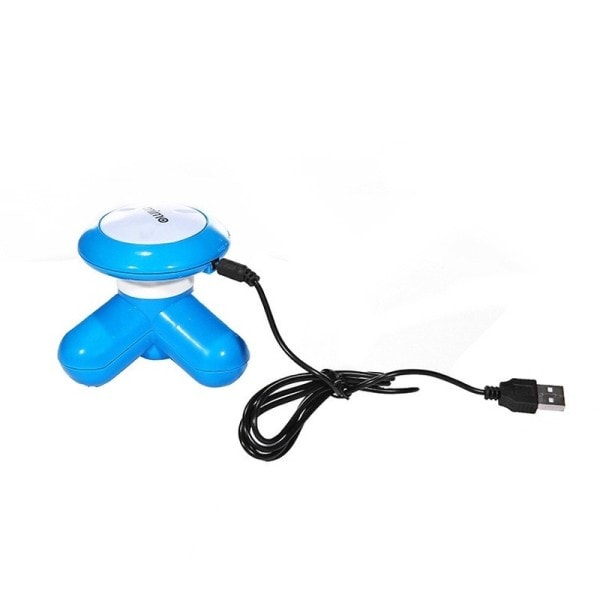 Mini Nakke Massager Multi Funktion Plastic Trekant Form Elektrisk
