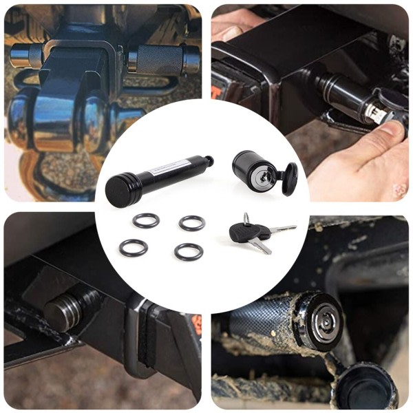 Trailer Hitch Locking Pin Kit for 2" Hitch Receiver