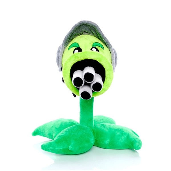 Housut vs Zombit Gatling Peashooter Pehmo lelut nukke Peli PVZ Pehmo täytetyt lelut