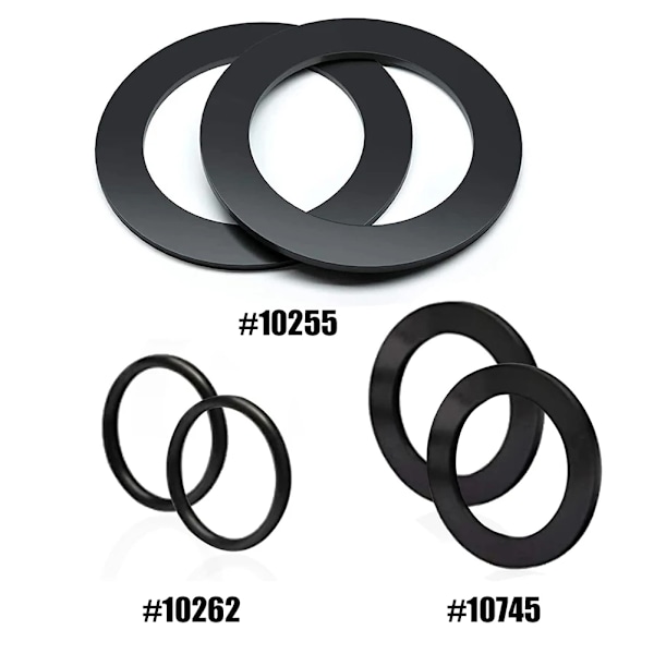 10 stykker gummi skive for Intex Poolnars10747 O ring pakning erstatning pakning gummi pakning svømmebasseng utstyr deler