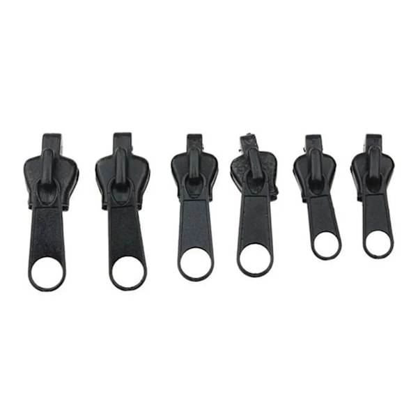 6 stykker Instant Zipper Universal Instant Fix Repair Kit