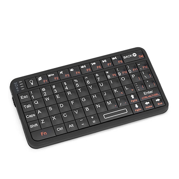 Bluetooth tangentbord mini trådlöst tangentbord mus fjärr pekplatta