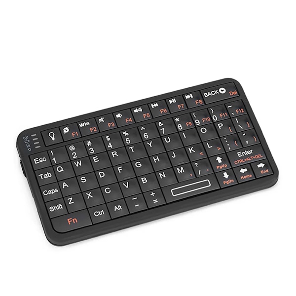 Bluetooth Tastatur Mini Trådløst Tastatur Mus Fjernkontroll Touchpad