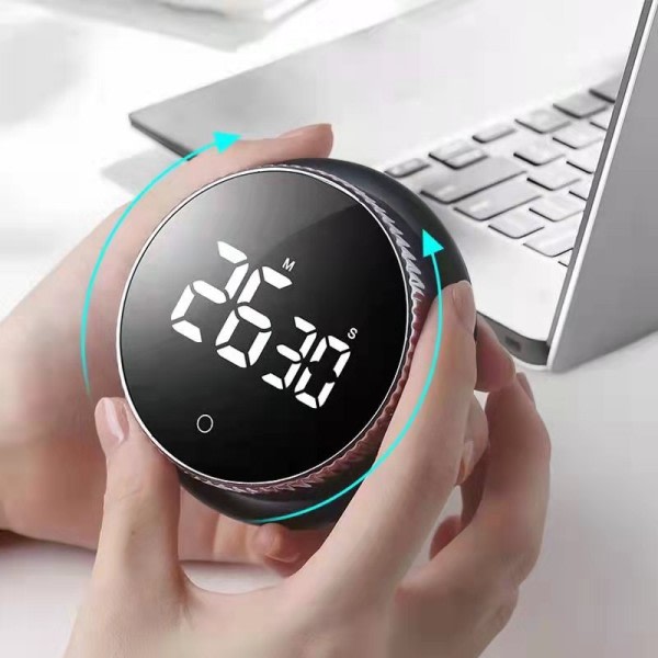 Magnetisk Kjøkken Timer Digital LED Display LED Teller stoppeklokke Påminnelse