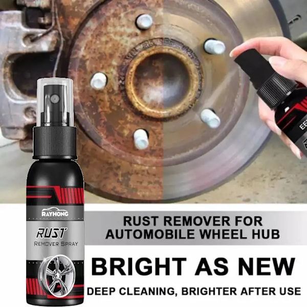 30ML Multi Purpose Rust Fjerner Spray Metal Overflade Krom Maling Bil Vedligeholdelse Jern Pulver Rengøring Super Rust Fjerner Renser
