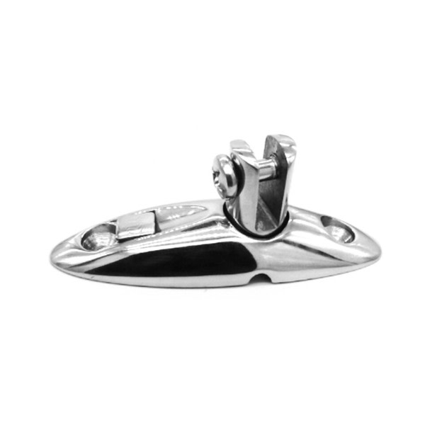 Rustfrit stål Quick RELEASE Dæk Hængsel Mount Bimini Top Marine Hardware