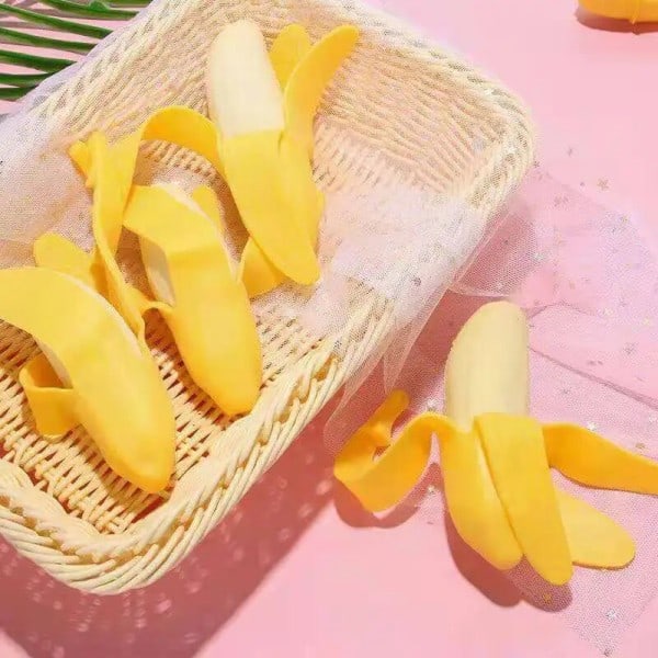 Sød frugt squishy stress bolde fidget sensorisk legetøj klem stress aflastning hånd legetøj