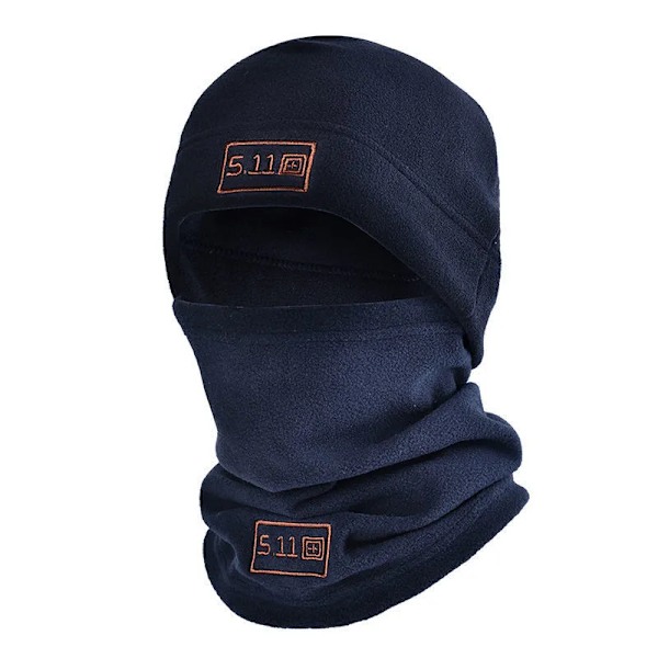 Tactical Military Fleece Hatt & Scarf Set Thermal Hode Deksel Vinter Sykkel Bannet Nakke beskytter