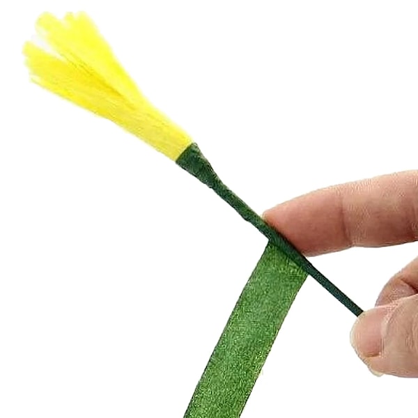 Blomsterodling Tejp Självhäftande Bukett Blomster Stam Papper Tejp Ståndare Inslagning Blomsterhandlare Gör-det-själv Dekorativa