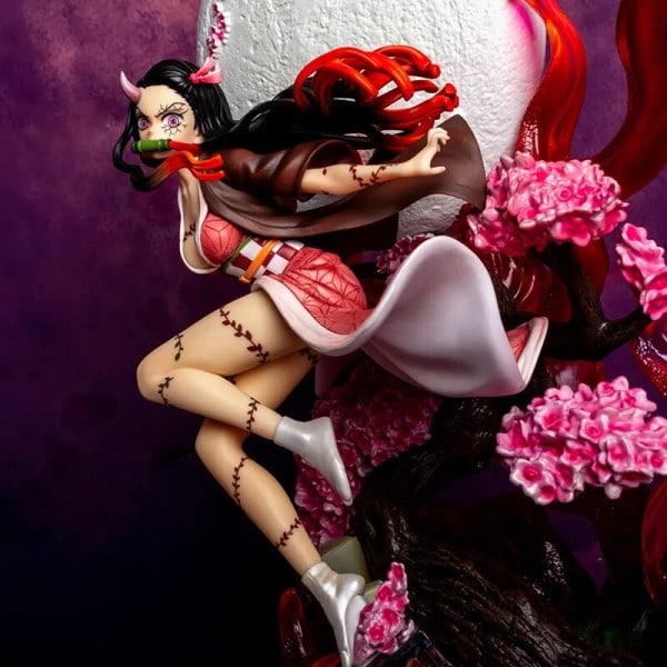 31 cm Kamado Nezuko GK Statue Voksen Dæmon Action PVC Model Samlerobjekt Børn's Legetøj