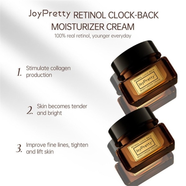 Retinol Anti rynkor Ansikte kräm Anti åldrande kräm Ta bort rynkor fuktande
