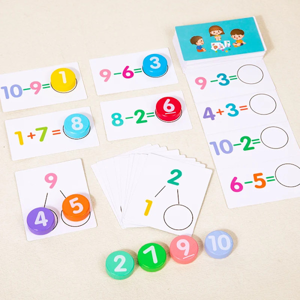 Børn's matematik tidlig uddannelse undervisningshjælpemidler tal kognition matching