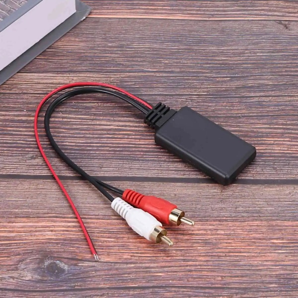 Bil Universal Trådlös Bluetooth Modul Musik Adapter Rca Aux Ljud kabel
