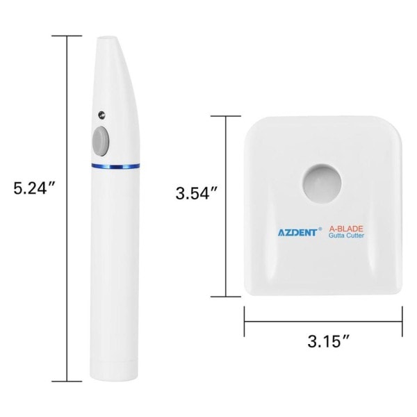 4 Tips Tann Gum Kutter Oral Dental Gutta Percha Oppløst Breaker Kutter Tann Hviting