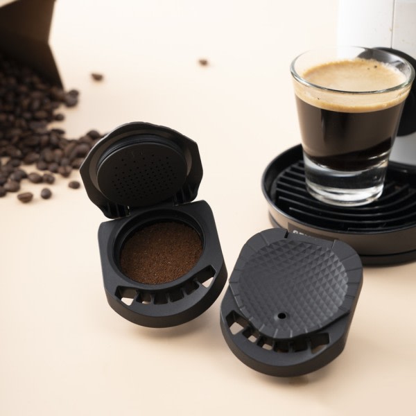 Genopfyldelig adapter til Dolce Gusto Kaffe Kapsel Nescafe  Genanvendelig Kapsel