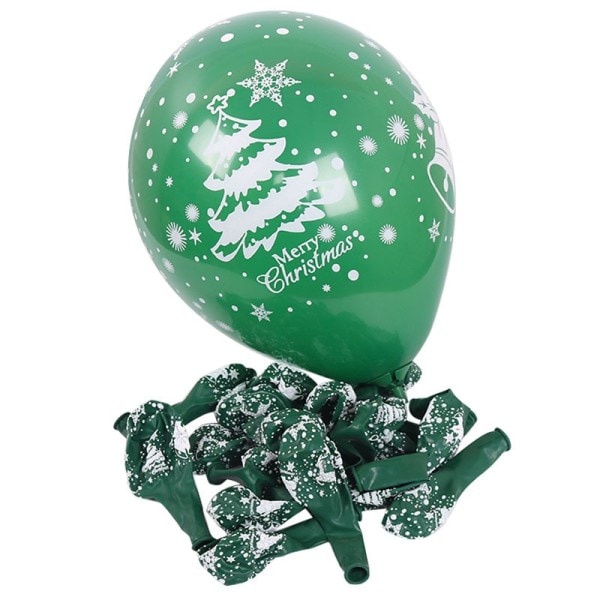 10 stk Halloween Jule ballonger latex ballong gresskar skjelett halloween fest