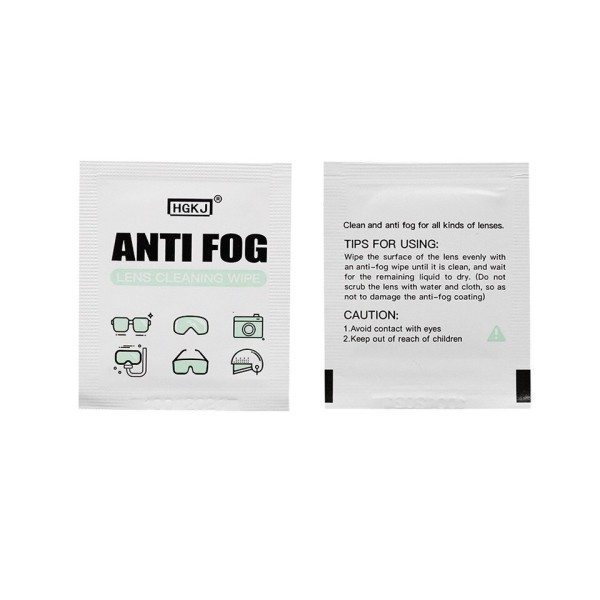 Anti Fog Pyyhi Sumunesto Märkä kangas Silmälaseille Aurinkolasit Suojalasit kypärä suojat