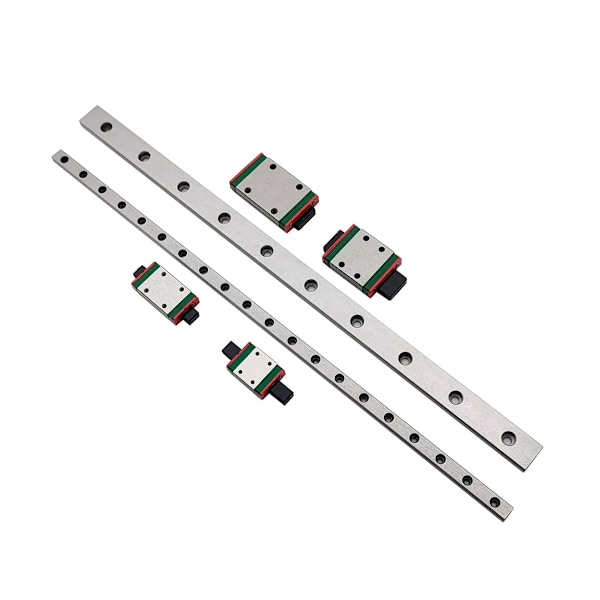 1 lineær guide+1 vogn 3D Printer del  MGN9C miniature lineær skinne slide