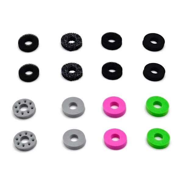 16 pieces Precision Target Rings For PS5/PS4/Switch PRO/Xbox Game Controller Gamepad Aim Assist Rings Motion Control Sponge Rings