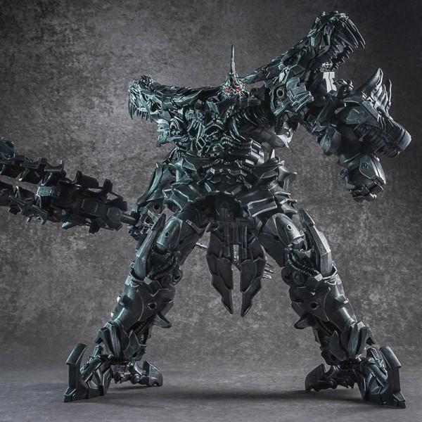 Transformaatio Grimlock Seos Elokuva Elokuva Ylikoko Suurennettu Dinosaur Leader Muinainen toiminta Figuuri lelu