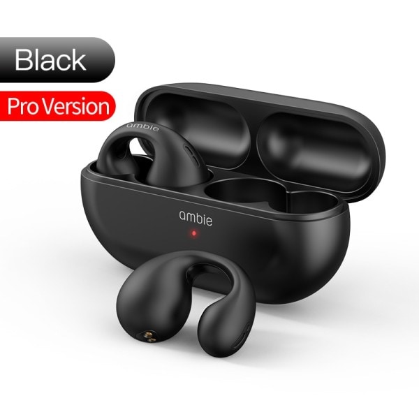 Örhänge Trådlöst Bluetooth1:1Ambie Ljud Earcuffs Ear Bone Conduction  Hörlurar