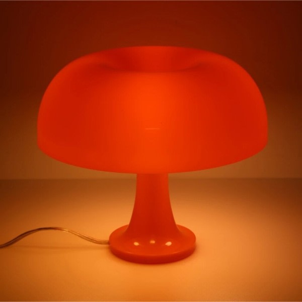 Dansk Svamp Bord Lampe Ornament Lys