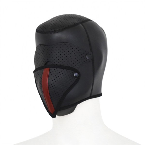 Män Sexy Eagle Näbb Huvudbonader Halloween Cosplay Läder Party Mask