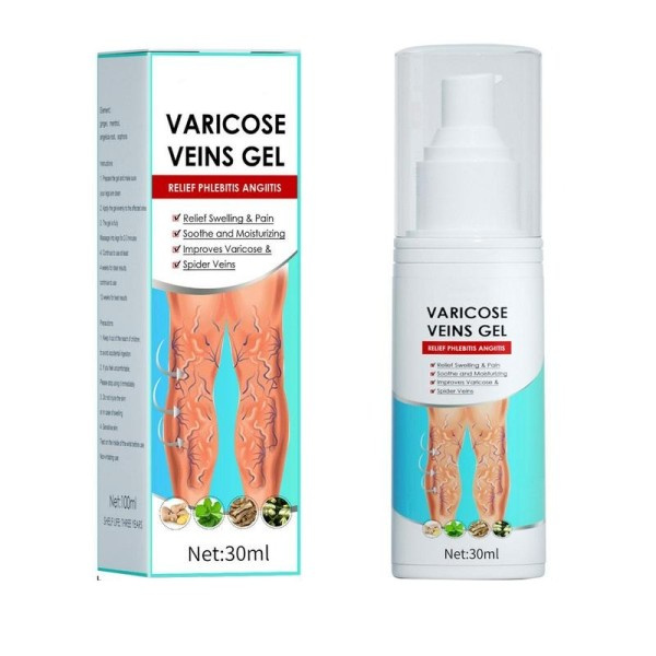 Ven salva 30ml massage gel för ben ven läkande lugnande salva för lindrande