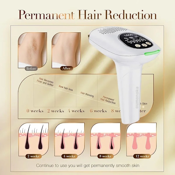 IPL laser epilator til kvinder hårtrimmer mand barbermaskine fjerner
