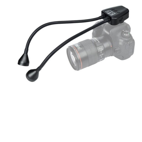 Lang Makro LED Lys 10-Level Justerbar Kamera Makro Arm Lys Belysning Lampe 600mAh Buit-In Batteri Fotografi Tilbehør