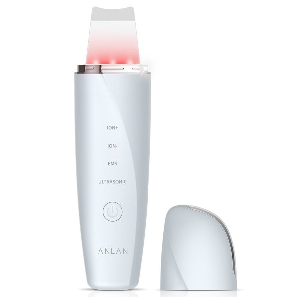 Ultralyd Skin Scrubber IXP5 Vanntett Lav støy Lys terapi EMS Face Lifting Face Cleaner