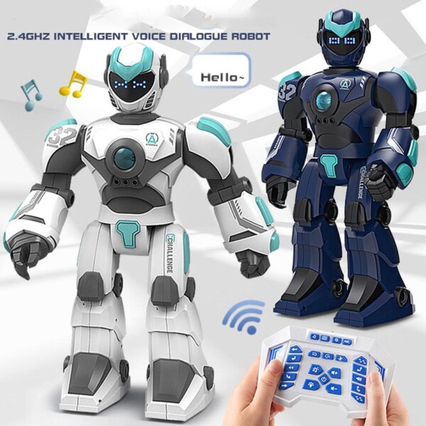 Smart Voice Gestik Intelligent Handling Gående Børn Programmering Maskin Model Legetøj