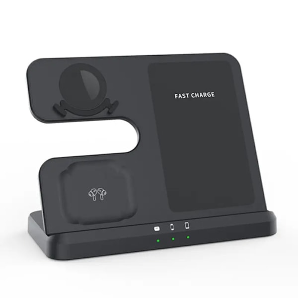 3 in 1 Trådlös Laddare Ställ För Samsung S22 S21 S20 S10 Ultra Note Galaxy Watch 5 4 Active Buds 15W Snabb Laddning Dock Station