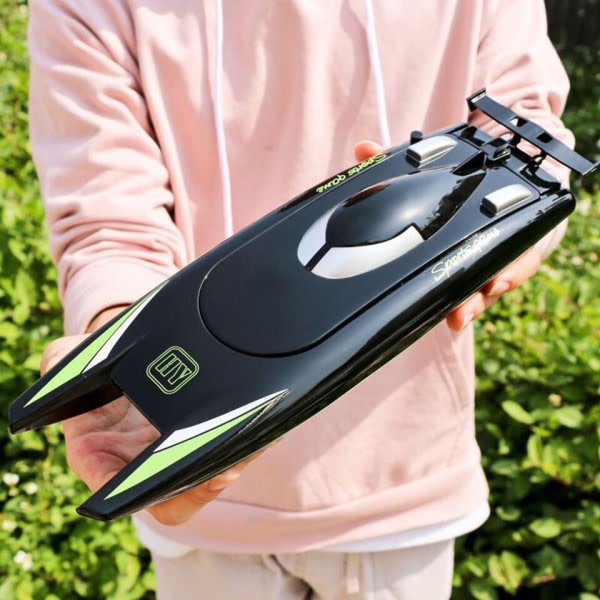 Avancerat 2,4G Dual-head Laddning Dubbelmotor RC Racing Båt Vattentät Leksaker