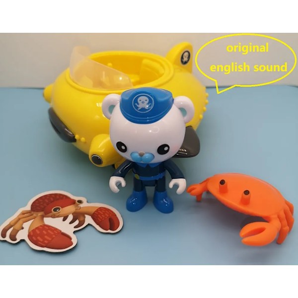 englanti anime ääni toiminta hahmo olento nukke lelut kwazii barnacles peso lapset lelut