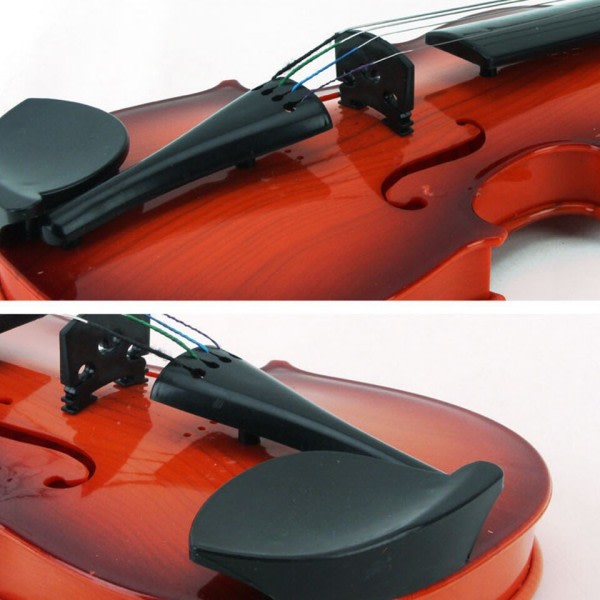 Simulering fiol musikal leksak justerbar sträng musikal nybörjare utveckla instrument öva barn leksaker