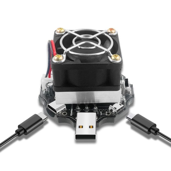 65W USB DC elektronisk last motstånd urladdning batteri test kapacitet åldrande laddare