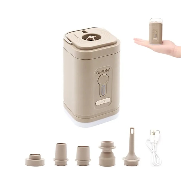 Elektrisk Luft Pumpe Bærbar Trådløs Luft Kompressor Inflator/Deflator Pumper