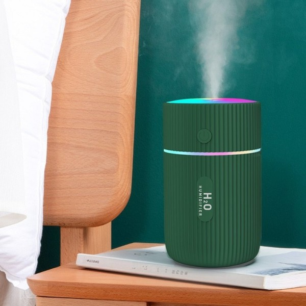 220ML Mini  Luft luftfuktare Bil Interiör Smart Purifier USB Laddning med Färgrik LED