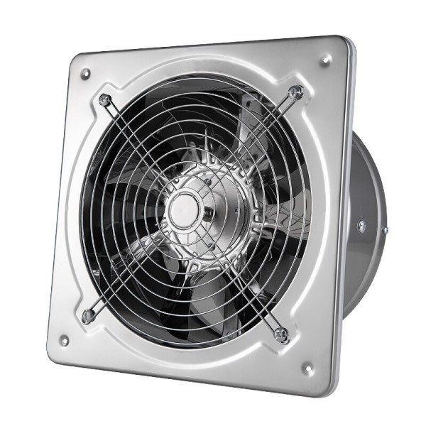 Rustfrit stål Køkken Ventilator Udstødning Røg Husholdning Udstødning Blæser