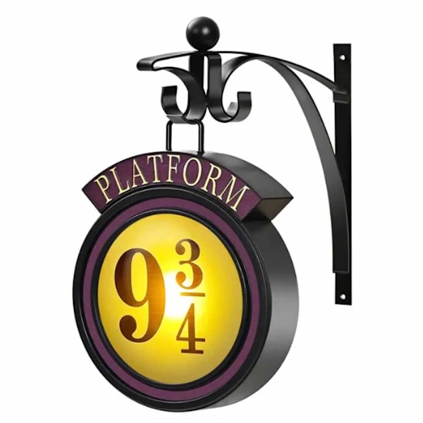3D Harry Potter LED Natt Lys for rom innredning