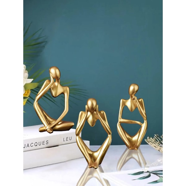 Nordisk Lätt Lyx Stil Abstrakt Figur Hem Dekoration Ornament Mini Format Hantverk