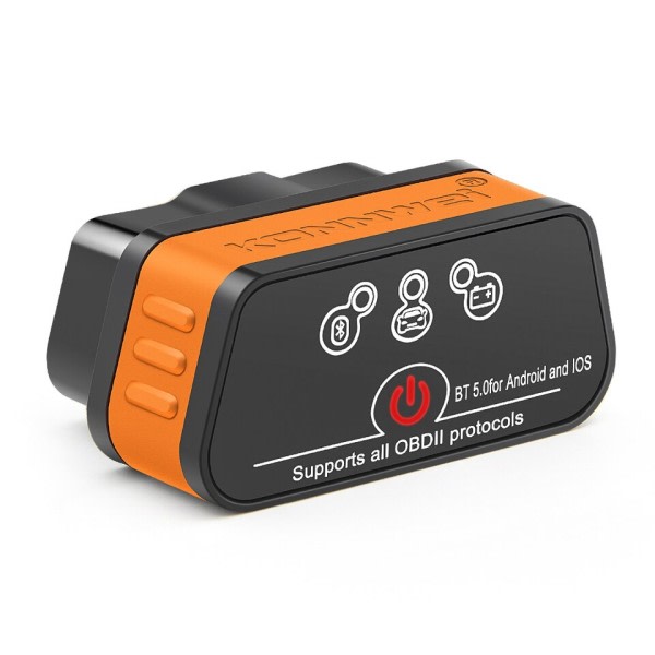 Bluetooth 5.0 OBD2 Scanner ELM 327 V1 5 OBDII Auto Bil Diagnostik Værktøjer