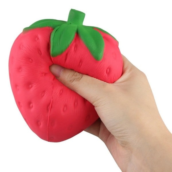 Simulering Jordgubbe Slow Rising Antistress Toy Barn Vuxna Squeeze Squishy Toys