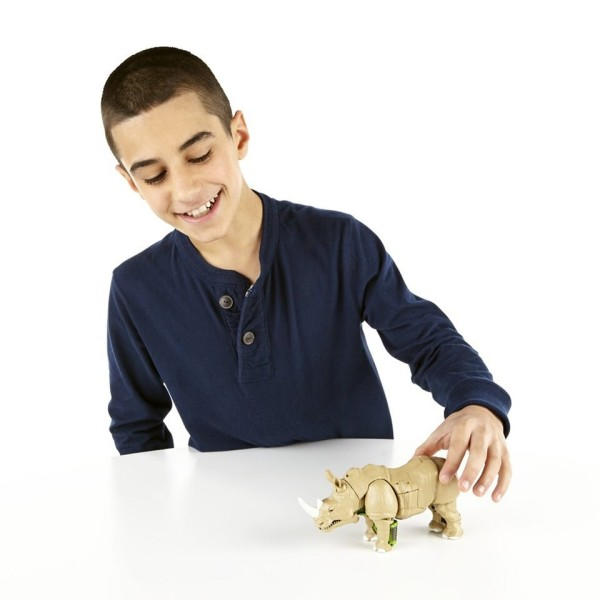 Transformator Toy for Child 30-årsjubileum Voyager Klasse Rhinox Action Figur