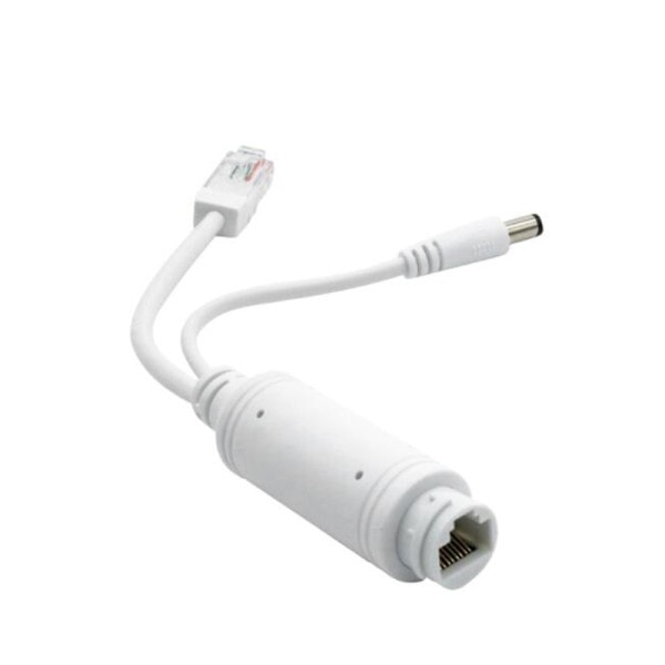 48V til 12V POE Spliter Vandbeskyttelse  Med Video Og Strøm Adapter Kabel Forsyning Modul Injektor