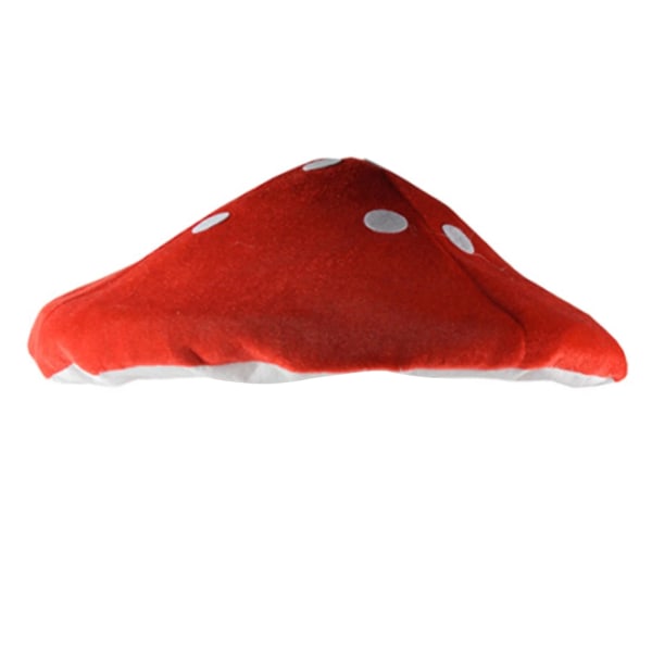Röd svamp hatt padda hatt svamp kostym kalas rolig dekoration hatt för barn roliga hattar