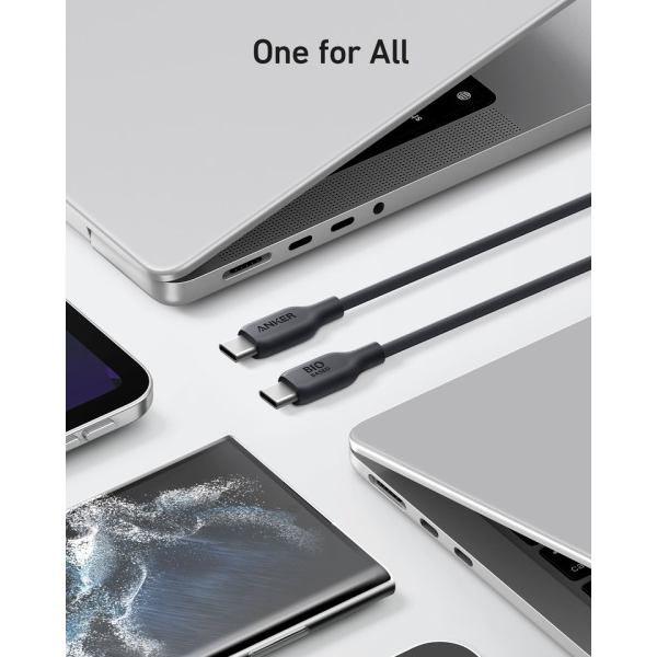 Type C til Type C Kabel Bio Baseret Opladning Kabel USB C til USB C